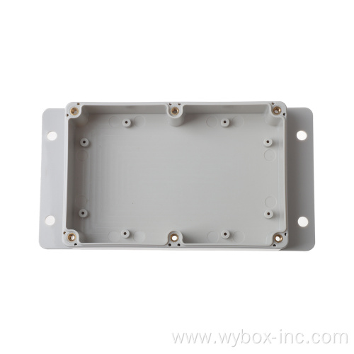 IP65 plastic waterproof junction box with mounting ear abs box plastic enclosure electronics ip65 plastic enclosure outdoor box